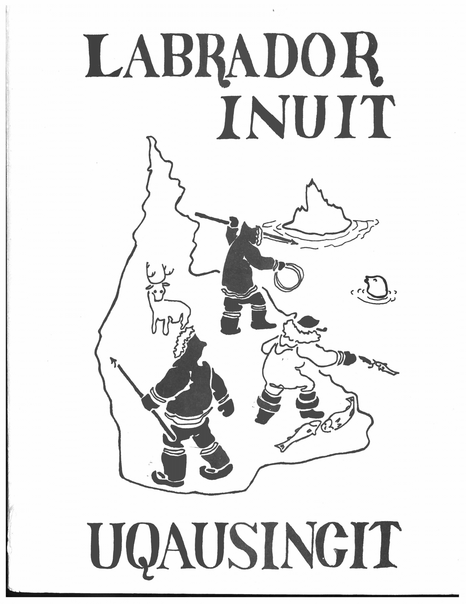 Labrador Inuit UKausingit - cover page